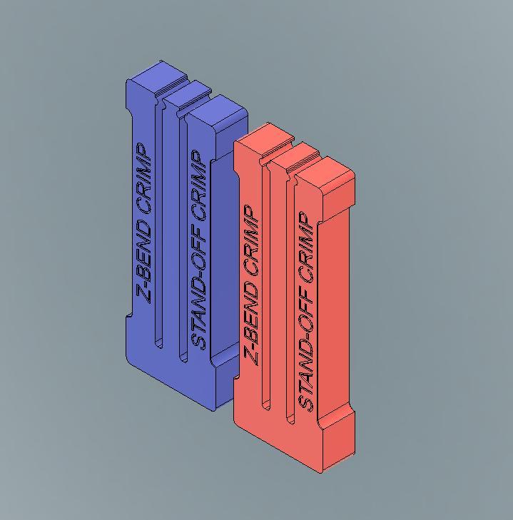 Lead Crimping Hand Tool (Z-Bend or Stand-off Kink)