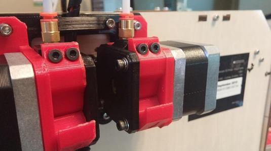3Dator Bowden Extruder- With Replicator/FlashForge/CTC Dual Extruder Bracket