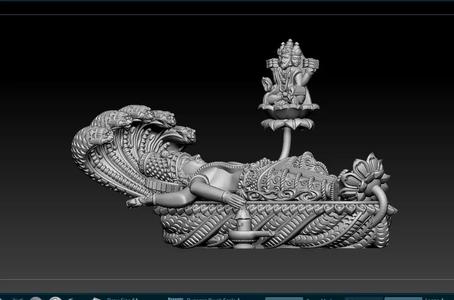 Lord Vishnu  3D print model