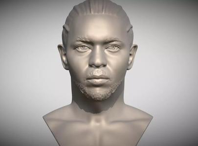 Kendrick Lamar bust