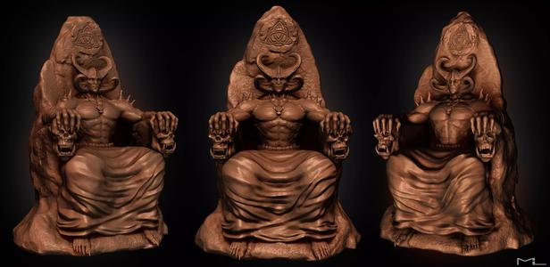 King of all Demons Statue Sculpt