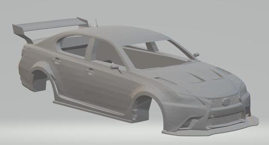Lexus gs-f 350 2013  race car