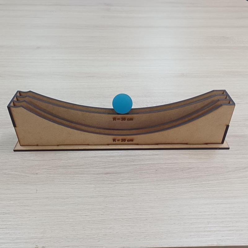 Trilho curvo - OHS / Curve track - SHO (PIRA: 3A40-25)