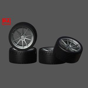 Japan Racing JR21 Rims + Tires Set