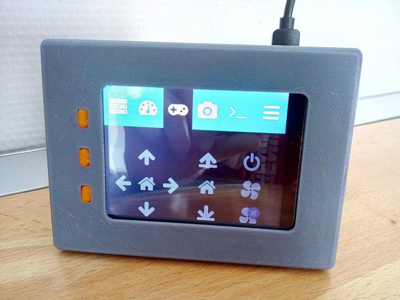 Raspberry B+ with 3.2" screen