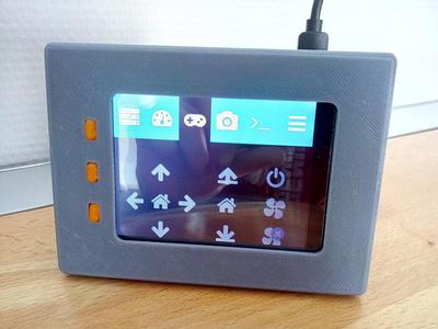 Raspberry B+ with 3.2" screen