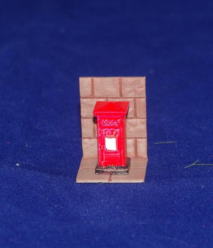 1/87 (HO) Scale - Post Box Set