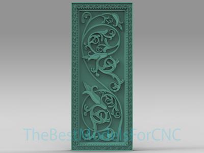 3D Model STL File for CNC Router Laser & 3D Printer Bouquet Decoration