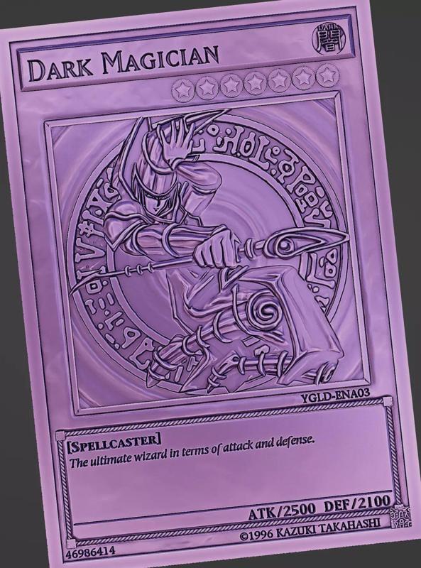 Dark Magician Card-Yugioh