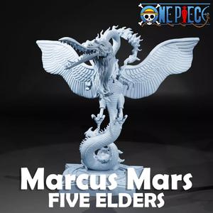 MARCUS MARS FANART - FIVE ELDERS - ONE PIECE