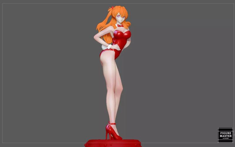 ASUKA LANGLEY BUNNY EVANGELION ANIME GIRL CHARACTER