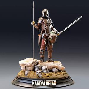 The Mandalorian 2 statue of star wars character