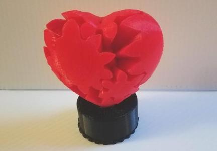 Bottom Crank Heart Gear