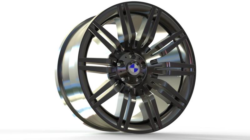 BMW RIM E60 RIM 3D MODELING STL