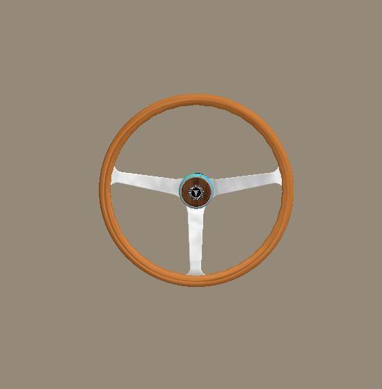 Toyota 2000GT Steering Wheel Vintage 60s Wood Spoke
