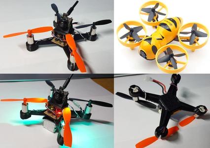 FatBee FB90 to X-Frame85 conversion (Prop 55mm, very fast and stable)