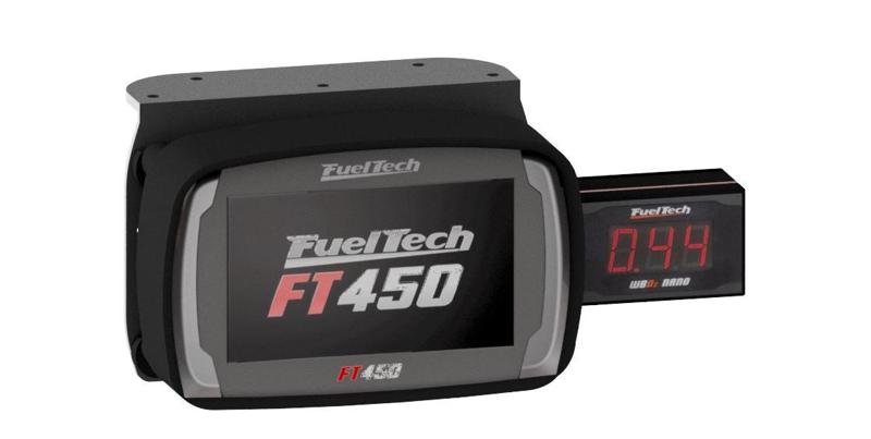 Fueltech Ft450 550 Dash Bracket - Top Mount 90° (Wideband Optional)