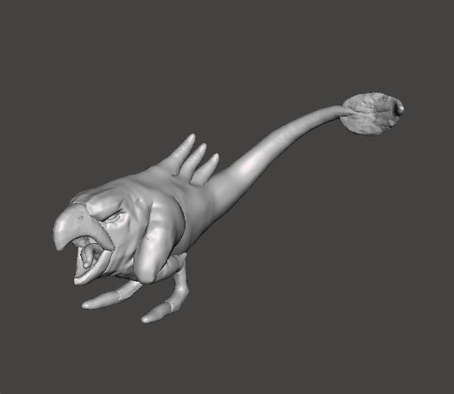 ALTERED BEAST CHICKEN STINGER MINIATURE FIGURE FOR FANTASY GAMES DND RPG