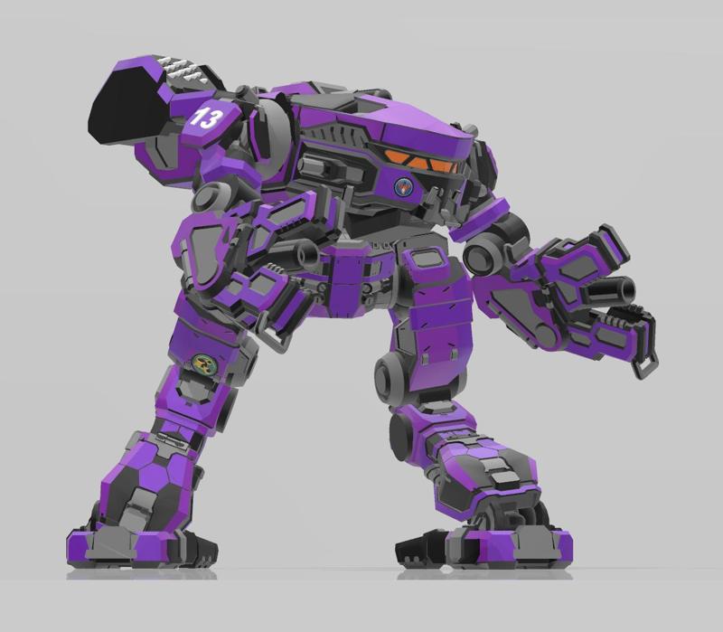 American Mecha King Crustacean new poses