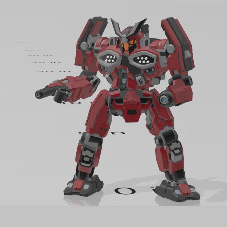 American Mecha Musashi new poses