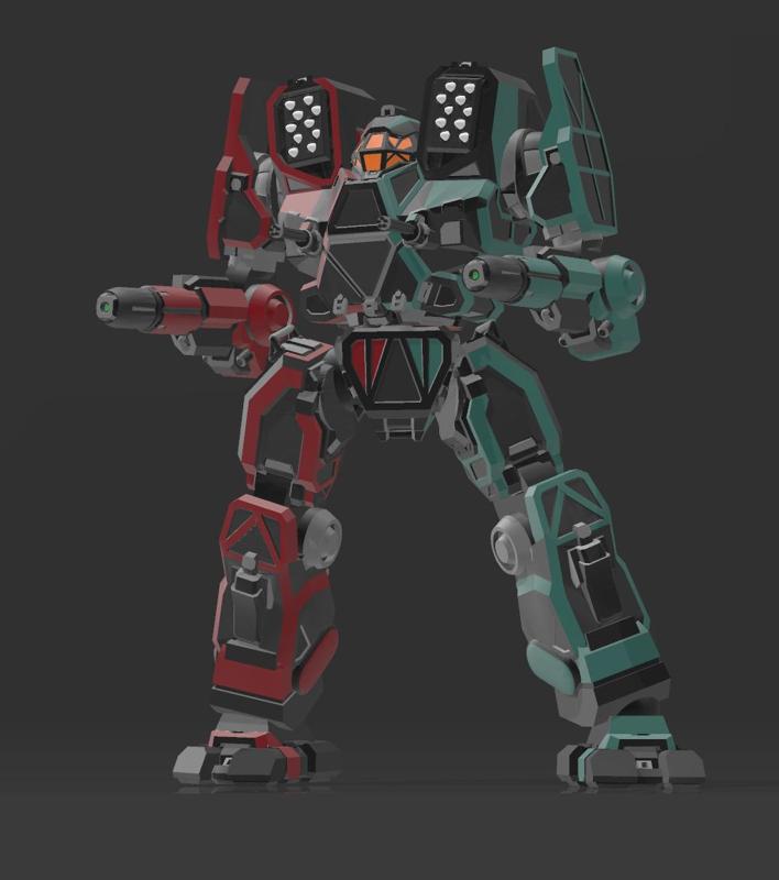 American Mecha Maul 2D