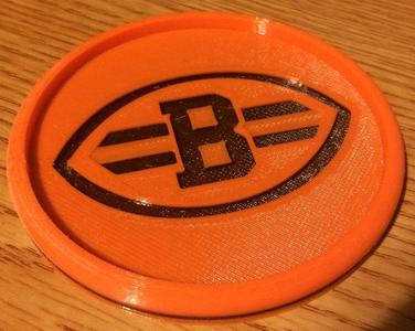 Cleveland Browns Coaster
