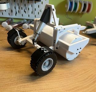 RC roller for 1/14 tractor