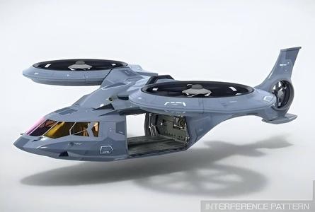 FUTURISTIC HELICOPTER