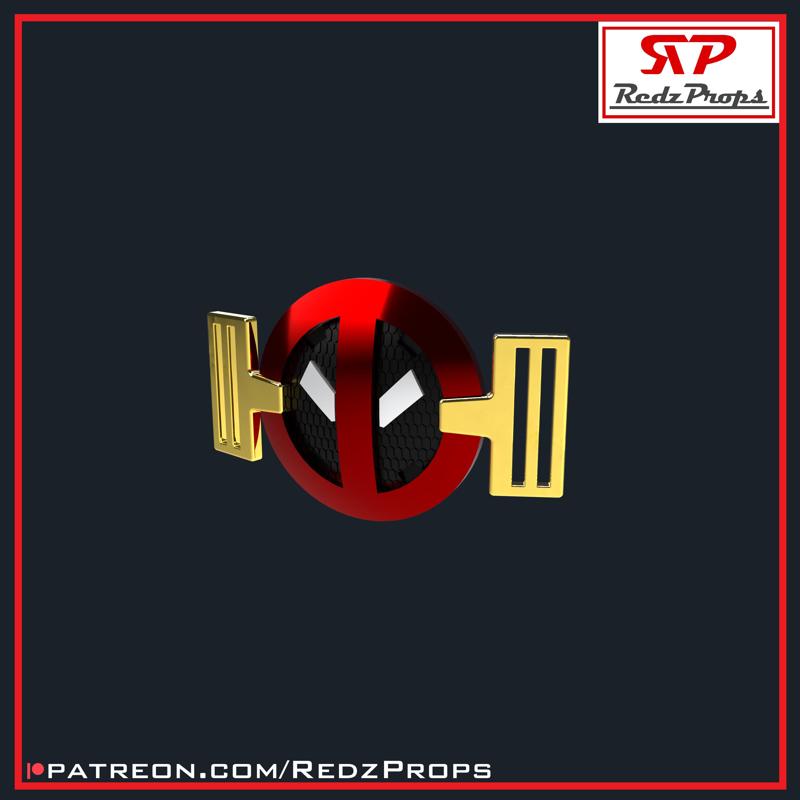 Deadpool 3 Nicepool Buckle Cosplay Prop