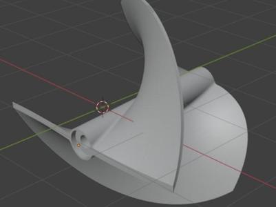 Simple rotor for 3D prototyping