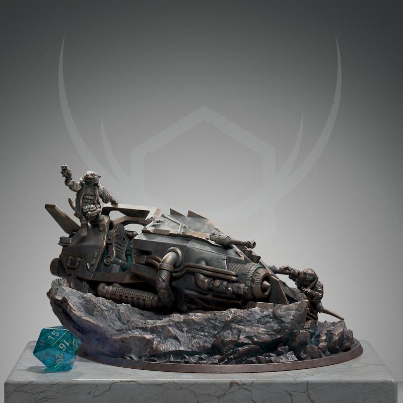 Sparkle and Vehicle (Gargantuan)