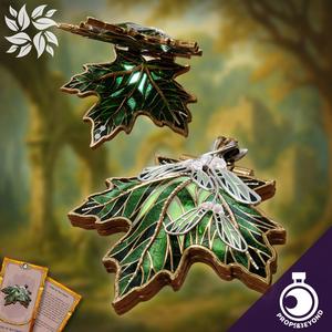 Elven Leaf Locket