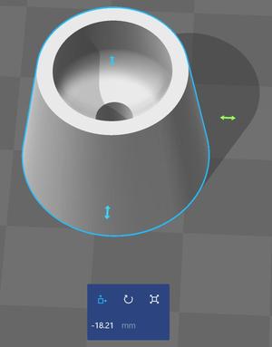 Vinyl Cone ( SpinBox )