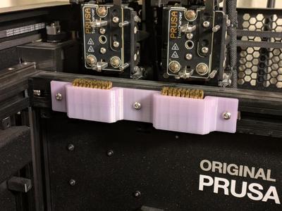 Prusa XL Nozzle Brush Holder, Dual-Head
