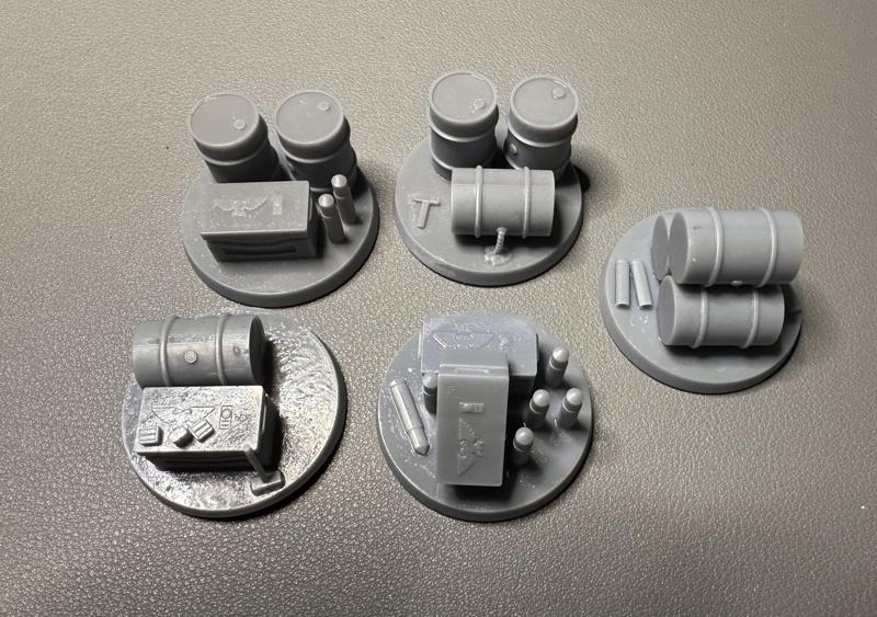 Industrial Objective Markers Set – 40mm Sci-Fi Wargaming