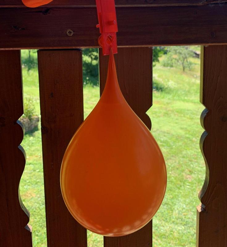 Water bomb release support