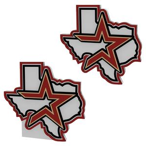 3D MULTICOLOR LOGO/SIGN - Maroon Texas x Astros