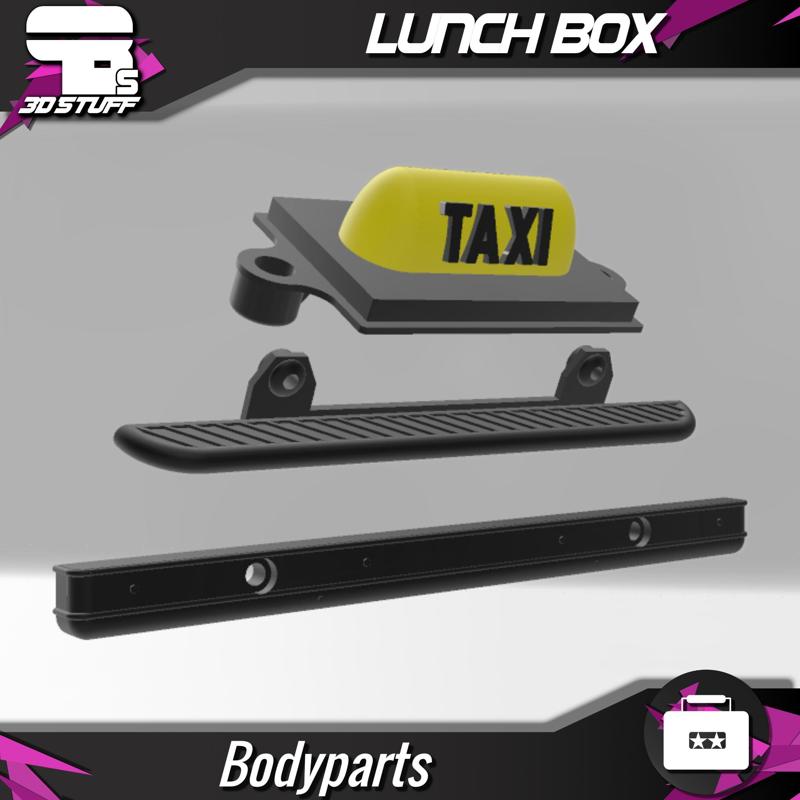 1/10 - Attachments - Tamiya Lunch Box