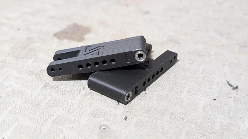 RDX Rear control arms - 45mm 3Deg Caster