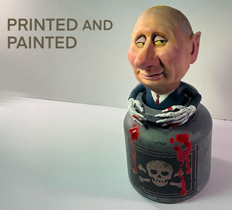 Putin Caricature 3D stl