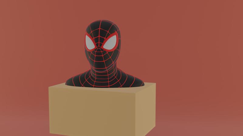 Miles Morales bust