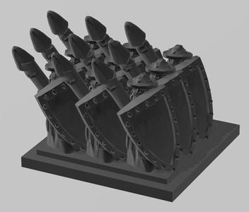 Black Pawn - Fantasy Chess Set