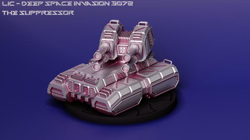 LIC - Suppressor Superheavy tank