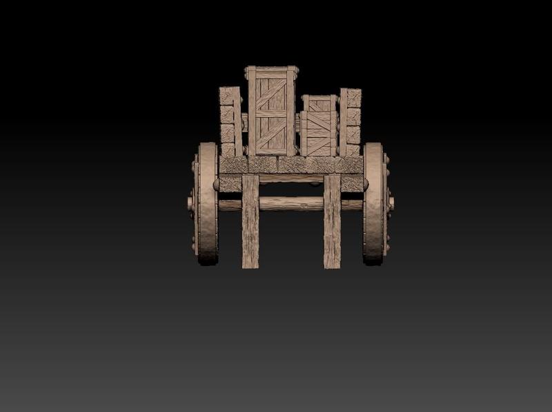 Cart (carroça) 32mm with base-less