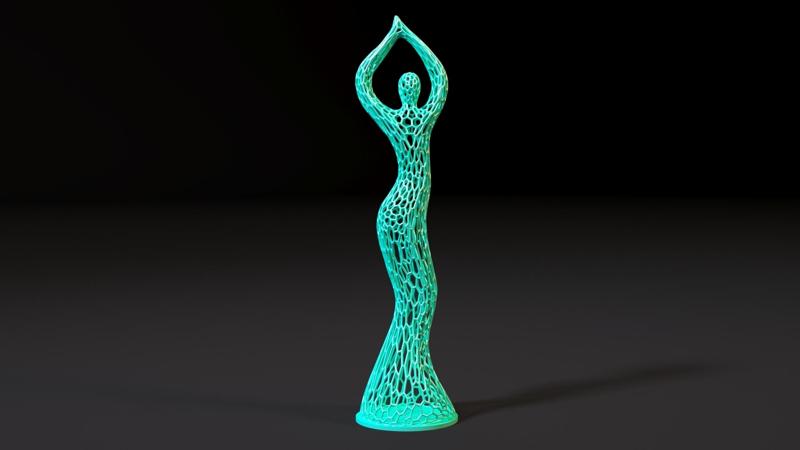 Statuette of a dancing woman 2