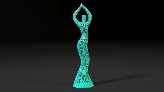 Statuette of a dancing woman 2