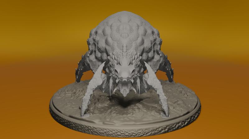 Nursing Spewer evo - terminids helldivers