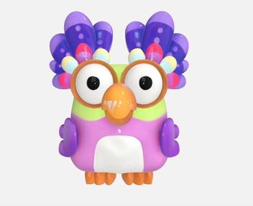 Chattermax - round - Bluey Figure