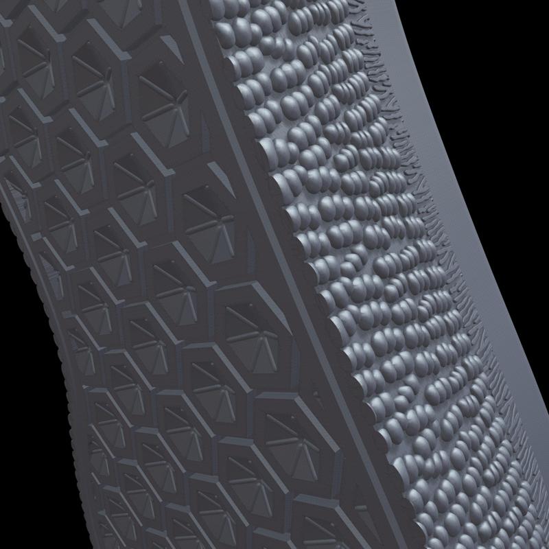 SIZE 41 GAZELLE SHOES SOLE AND MAQUETTE STL AND IGS FILES