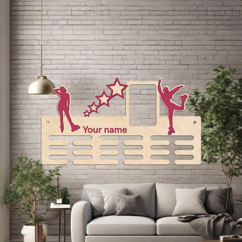 Roller Skating Medal Holder/Stand
